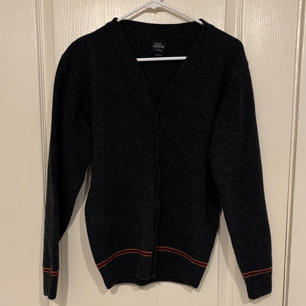 Harry Potter wool Gryffindor cardigan